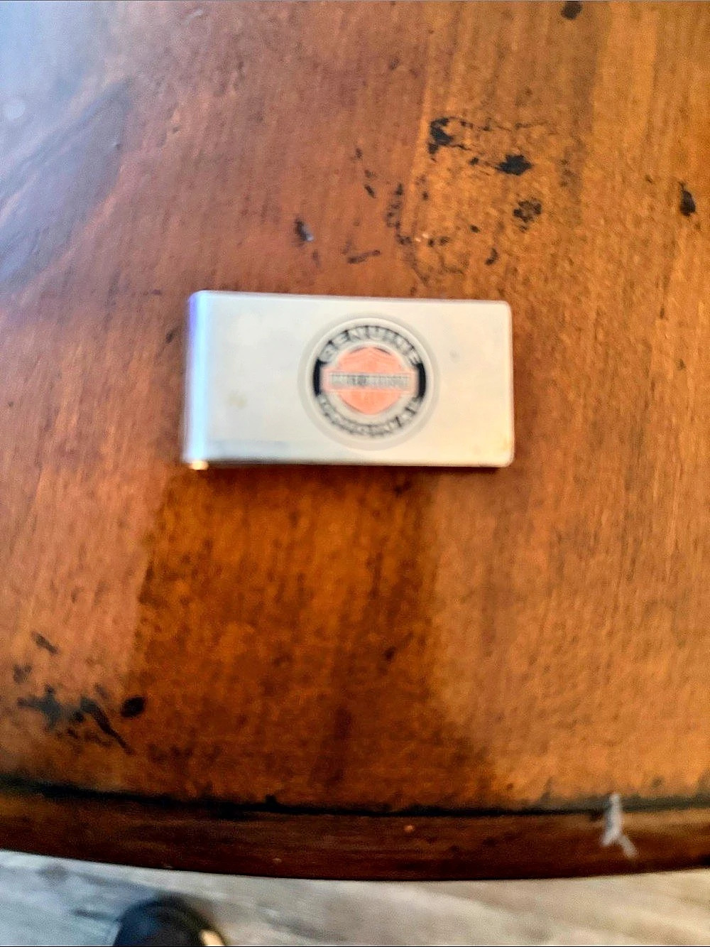 Harley-Davidson Silver Money Clip
